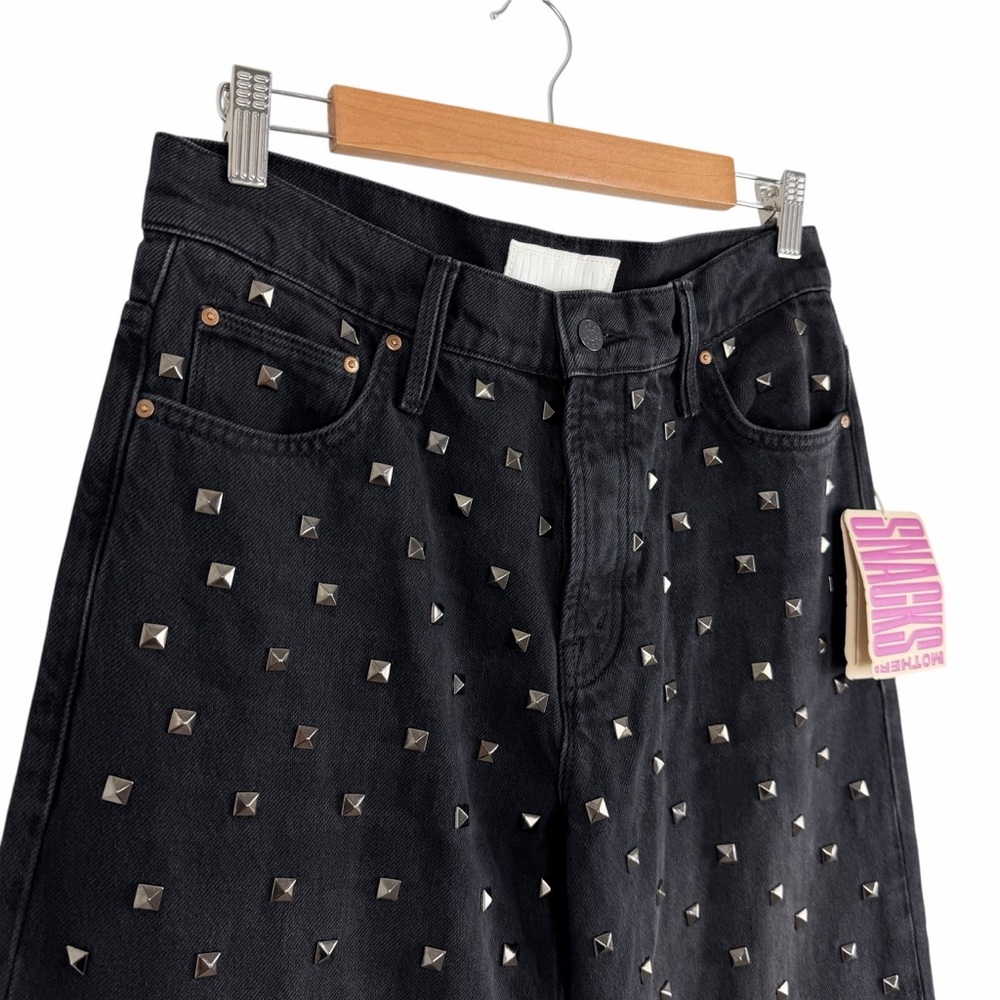 Mother SNACKS! The Smoothie Sneak Jeans Nails For Dinner Size 27 NWT - Picture 4 of 13